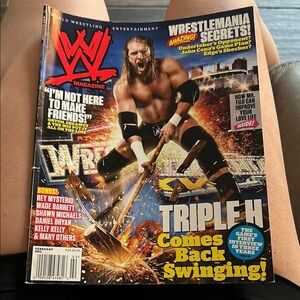 WWE Magazine Featuring Triple H 2011